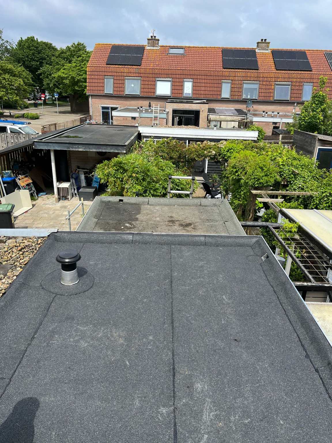 Bitumen dak renovatie door Kooymans Dakdekkers